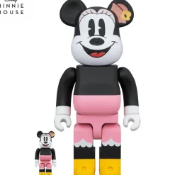 BE@RBRICK Building a Building Box Lunch Minnie 100% & 400% Set Clearance