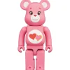 Be@Rbrick>BE＠RBRICK Care Bears Love-a-Lot Bear 1000％
