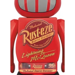 BE@RBRICK Cars Lightning McQueen 1000%