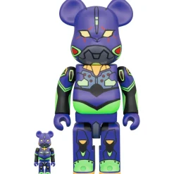 Be@Rbrick>BE＠RBRICK Evangelion Unit-01 100% & 400%