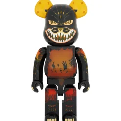 Be@Rbrick>BE@RBRICK Godzilla vs. Destoroyah Meltdown Godzilla: Clear Yellow Ver. 1000％