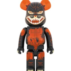 Be@Rbrick>BE@RBRICK Godzilla vs. Destoroyah Meltdown Godzilla: Clear Orange Ver. 1000％