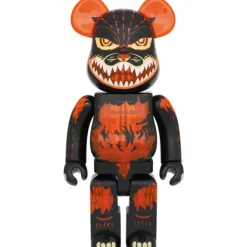 BE@RBRICK Godzilla vs. Destoroyah Meltdown Godzilla: Clear Orange Ver. 100％ & 400％ Outlet