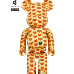 Be@Rbrick>BE＠RBRICK Gold Heart 1000％
