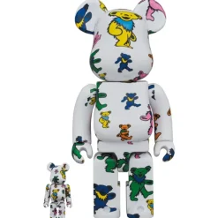 BE@RBRICK Grateful Dead Dancing Bear 100% & 400% Clearance