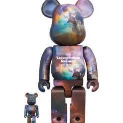 BE＠RBRICK Hubble Space Telescope Lagoon Nebula (Messier 8) 100％ & 400％ New