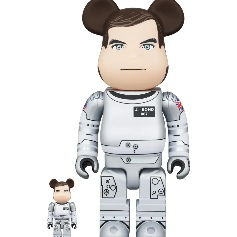 BE@RBRICK 007 James Bond Moonraker 100% & 400% Outlet