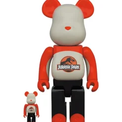 Be@Rbrick>BE@RBRICK Jurassic Park 100% & 400% Set