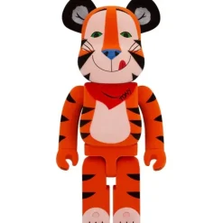 Be@Rbrick>BE@RBRICK Kellogg's Tony the Tiger: Vintage Flocky Ver. 1000％