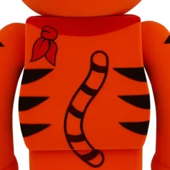 Be@Rbrick>BE@RBRICK Kellogg's Tony the Tiger: Vintage Flocky Ver. 1000％