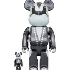 Be@Rbrick>BE＠RBRICK KISS Demon: Chrome Ver. 100％ & 400％ Set