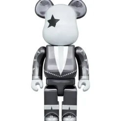 Be@Rbrick>BE＠RBRICK KISS Starchild: Chrome Ver. 1000％