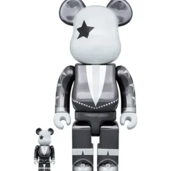 Be@Rbrick>BE＠RBRICK KISS Starchild: Chrome Ver. 100％ & 400％