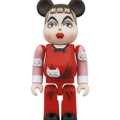 Be@Rbrick>BE＠RBRICK Kuniyoshi Kaneko Neko ga Suki 100％ & 400％