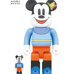 Be@Rbrick>BE＠RBRICK Mickey Mouse Brave Little Tailor 100％ & 400％