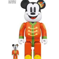 Be@Rbrick>BE＠RBRICK Mickey Mouse The Band Concert 100％ & 400％