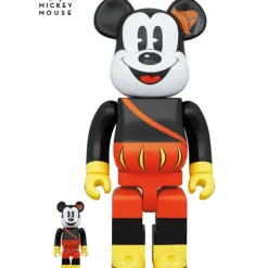 BE＠RBRICK Mickey the Bard 100％ & 400％ Hot