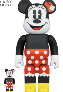Be@Rbrick>BE@RBRICK Minnie Mouse 100% & 400%