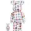 BE＠RBRICK MLB American League 100％ & 400％ Best