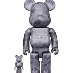 Be@Rbrick>BE@RBRICK Moon Footprints 100% & 400%