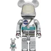 Be@Rbrick>BE@RBRICK Project Mercury Astronaut 100％ & 400％