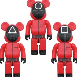 Be@Rbrick>BE＠RBRICK Squid Game Guard ○/△/□ 100% & 400%
