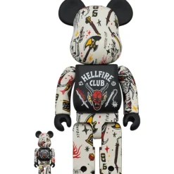 BE＠RBRICK Stranger Things Hellfire Club 100％ & 400％ Discount