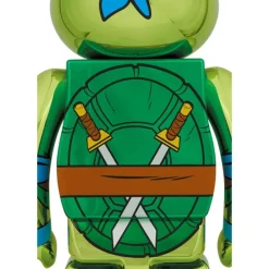 Be@Rbrick>BE＠RBRICK Teenage Mutant Ninja Turtles Leonardo: Chrome Ver. 1000％