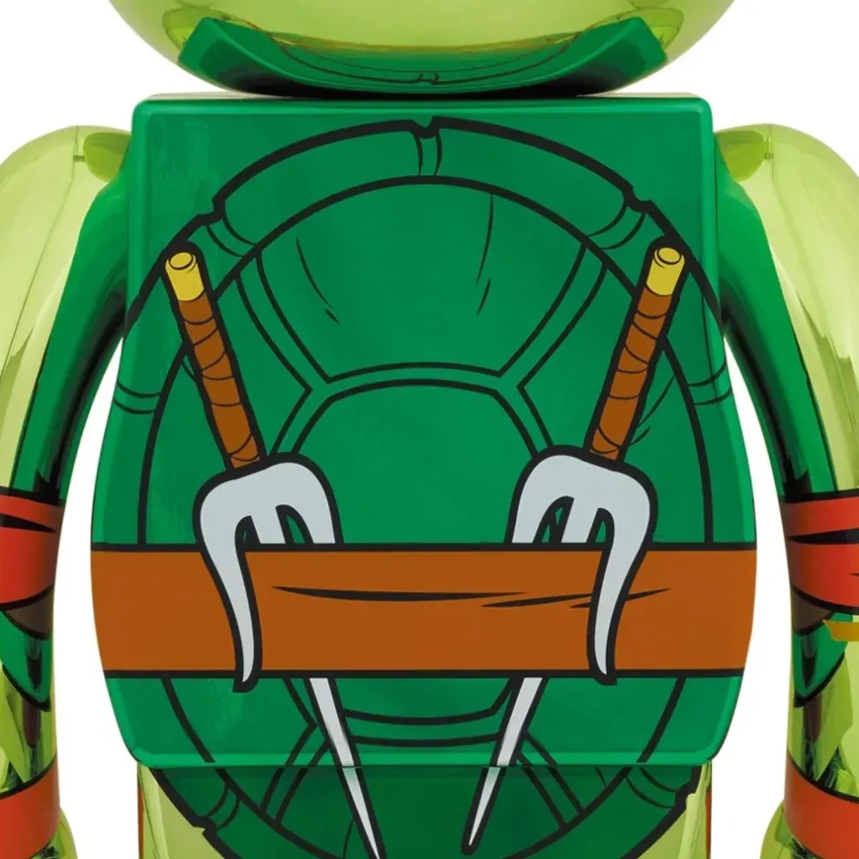 BE@RBRICK Teenage Mutant Ninja Turtles Raphael: Chrome Ver. 1000% Online