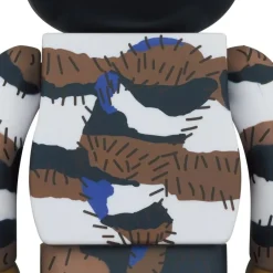 Be@Rbrick>BE＠RBRICK The Cat That Lived a Million Times Tora Neko 1000％