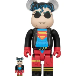 BE@RBRICK The Return of Superman Superboy 100％ & 400％ New