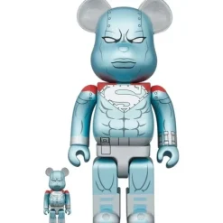 BE@RBRICK The Return of Superman Steel 100％ & 400％ New