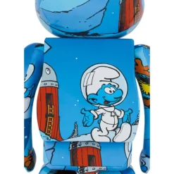 Be@Rbrick>BE＠RBRICK The Smurfs The Astrosmurf 1000％