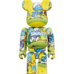 Be@Rbrick>BE＠RBRICK The Smurfs The Purple Smurfs 100％ & 400％ Set