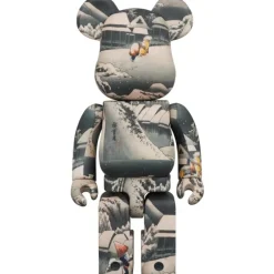 BE@RBRICK Tokyo National Museum Utagawa Hiroshige Tokaido Gojusan Tsugi Kambara 100% & 400% Sale