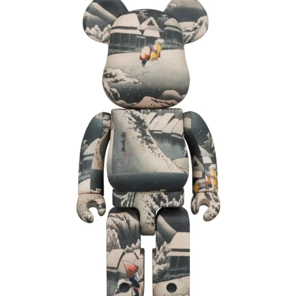 BE@RBRICK Tokyo National Museum Utagawa Hiroshige Tokaido Gojusan Tsugi Kambara 100% & 400% Sale