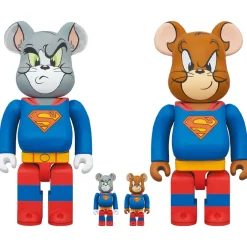 Be@Rbrick>BE@RBRICK Tom and Jerry as Superman 100% & 400%