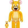 BE@RBRICK Tom and Jerry Jerry: Classic Color 100％ & 400％ Best