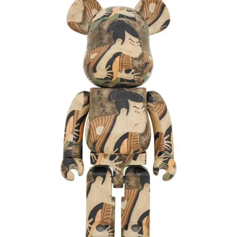 BE@RBRICK Toshusai Sharaku: Actor Otani Oniji Ⅲ as the Footman (Yakko) Edohei 1000% Sale
