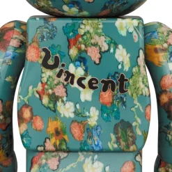 BE＠RBRICK x Van Gogh Museum Floral Pattern 50th Anniversary Design Van Gogh Museum 100％ & 400％ Sale