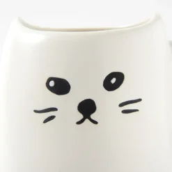Black Cat & White Cat Pair Mugs Online