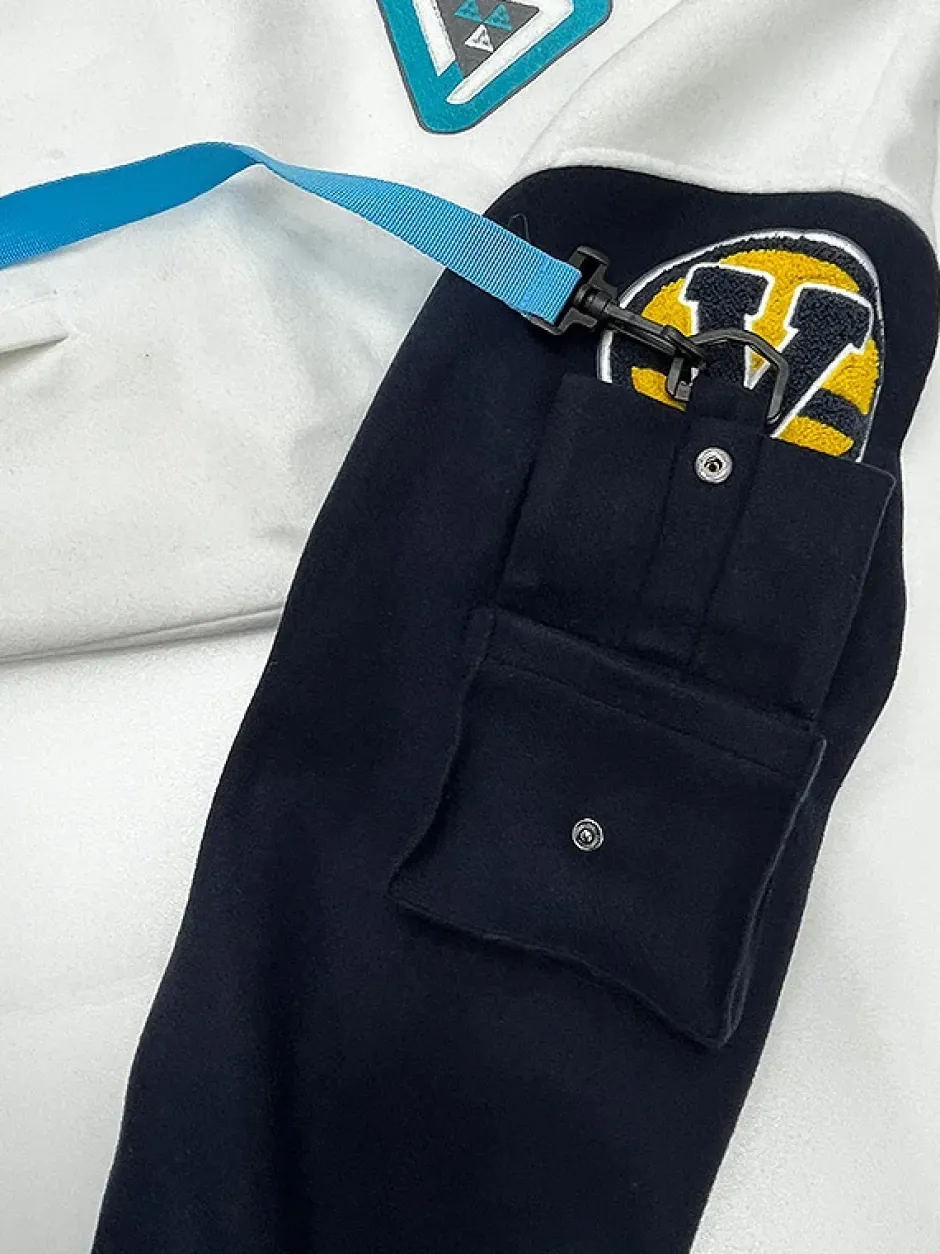 Blue Archive Chihiro's Millennium Science School Varsity Jacket Clearance