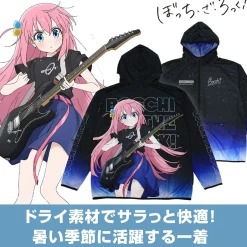 Bocchi the Rock! Hitori Gotoh Full Graphic Dry Hoodie Playing the Guitar Ver. Hot