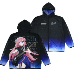 Bocchi the Rock! Hitori Gotoh Full Graphic Dry Hoodie Playing the Guitar Ver. Hot