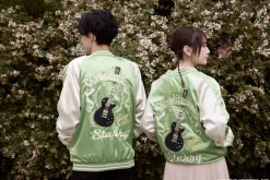 Jackets & Hoodies>Bocchi the Rock! Souvenir Jacket Green Edition