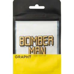 Exclusives|Stickers>Bomberman Embroidered Sticker Title Logo