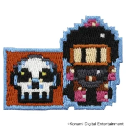 Bomberman Embroidered Sticker Super Bomberman Black Bomber Online