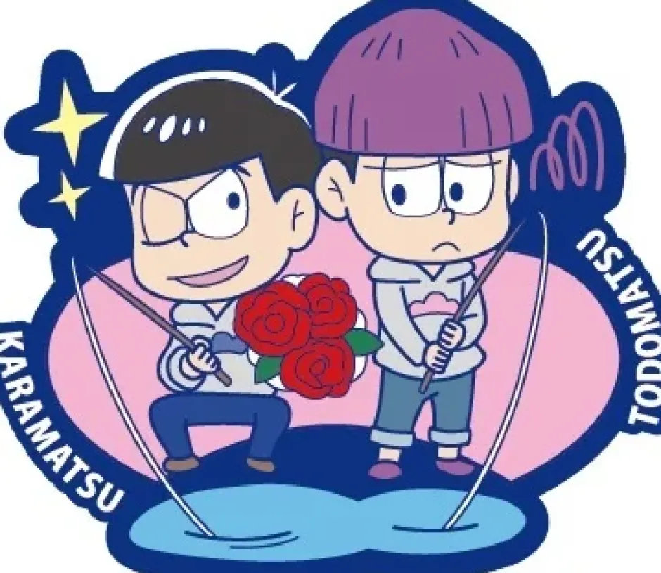 Buddy Colle Osomatsu-san We Are Brothers Trading Rubber Straps Best