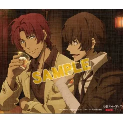 Bungo Stray Dogs: Dead Apple Art Canvas Board: Osamu Dazai & Sakunosuke Oda Ver. New