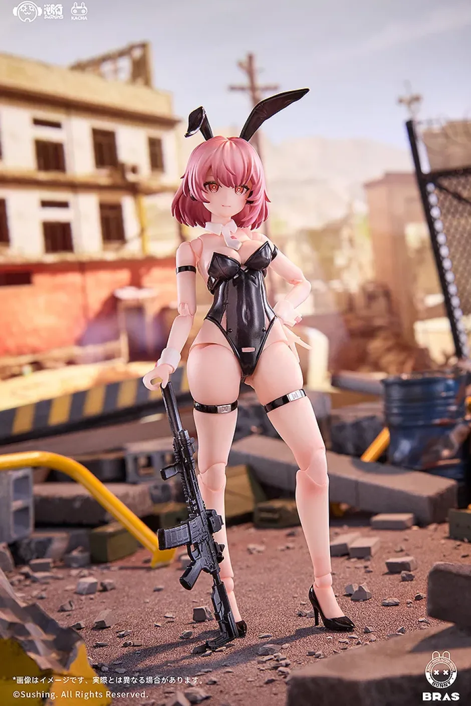 Scale Figures|Action Figures>Bunny Rapid Action Squad Commando Belka 1/12 Action Figure